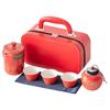 Chinese gift-giving Jiapin portable travel kung fu tea set household outdoor high-end ceramic express cup