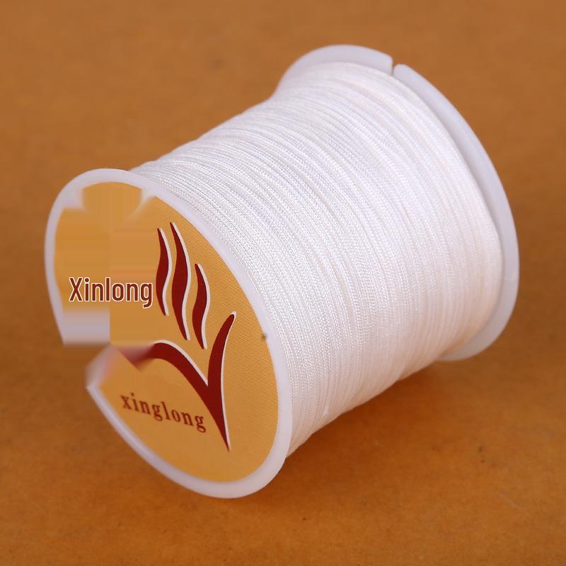 Нет. 72 Нить из нефрита Плетеный шнур Набор материалов для браслета и ожерелья DIY