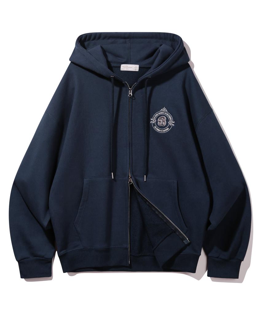 Худи на молнии Bakken Signature B Bk76902_Navy