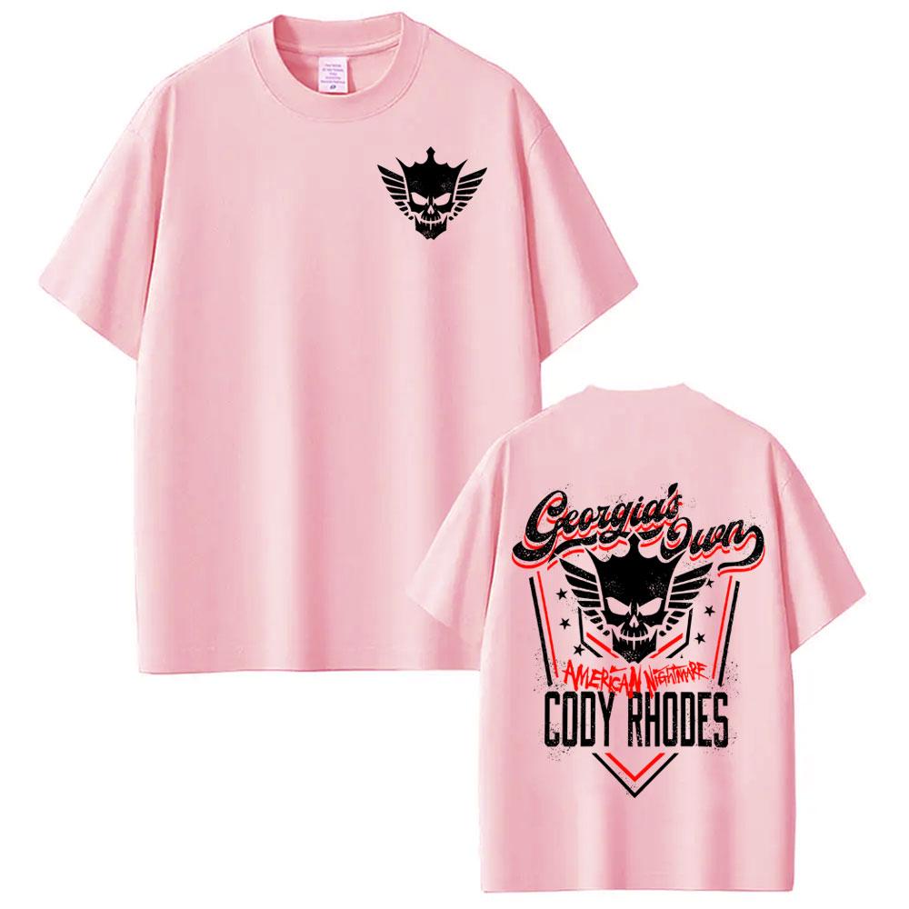 Cody Rhodes American Nightmare Claim Your Kingdom Tshirt Unisex Women Harajuku Violence Aesthetic T Shirts Summer Tops ONeck Tees
