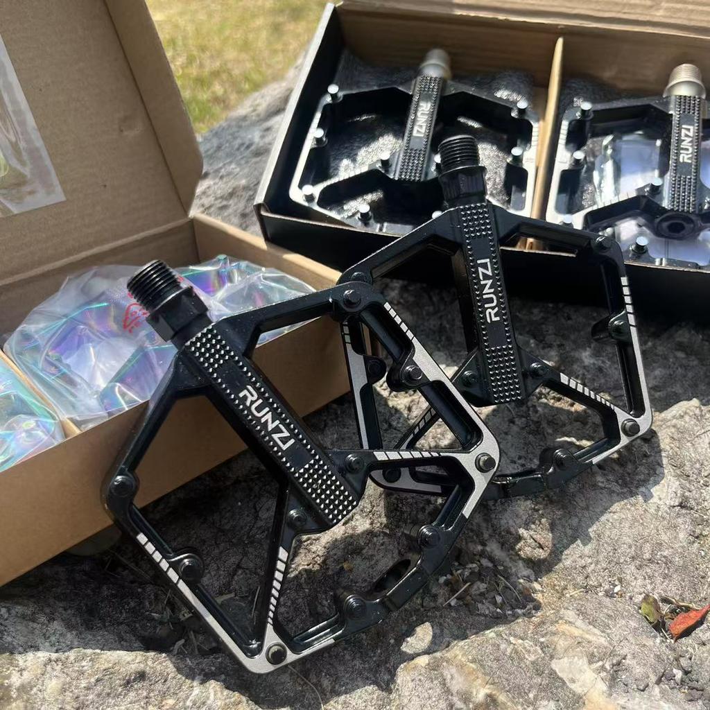 3 Bearing Bike Pedal Ultralight Aluminum Alloy MTB Road Bicycle Pedal Widen Anti-slip Cycling Pedal Bike Accessories