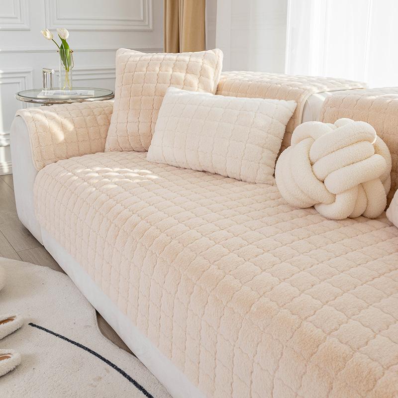 Sofa Cushion Four Seasons Universal Simple Modern Non-Slip Cushion Universal Light Luxury Non-Slip Cushion Sofa Cover
