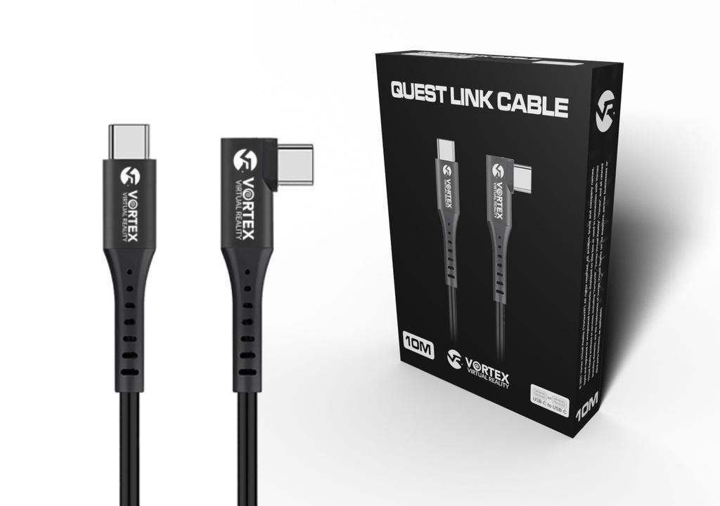 10m cable from VortexVR USB-C to Meta Quest Link | to Quest 3S Quest 3 Quest 2
