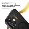 IPhone 16 Plus Case, 16 Plus Protective Cover, Wireless Charging Compatible, Frosted Anti-Drop Lens Full Protection Soft Edge Case, Midnight Black
