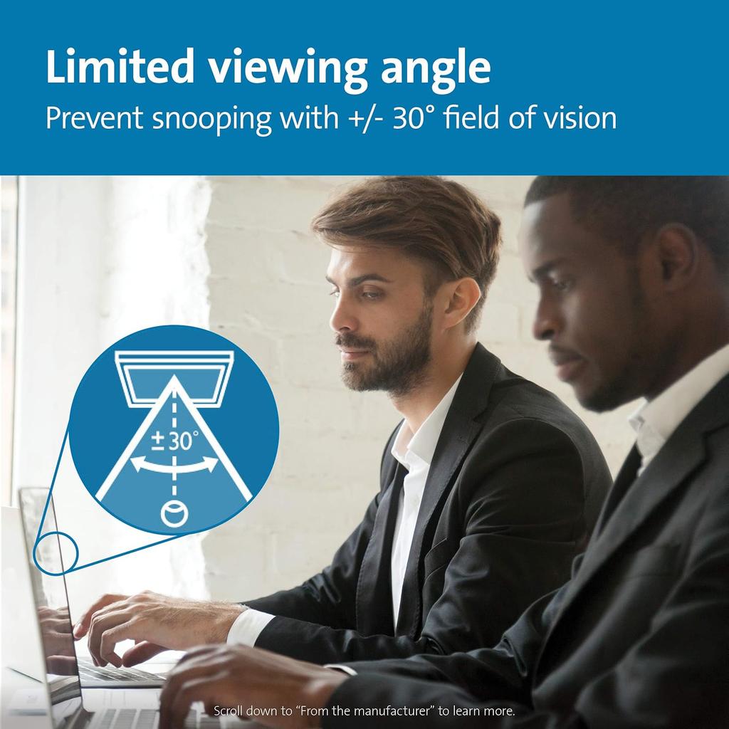 Magnetic Privacy Screen for 13.6" MacBook Air (2022 and Newer) 13.3" 14" 15" 16" Removable Laptop Privacy Filter Shield and Anti-Glare Protector