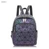 2024 Women's Luminous Fashion Backpack - Lightweight, Large Capacity, Diamond Lattice Schoolbag