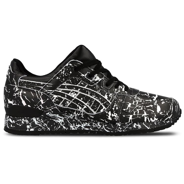 Asics Гель Лайт III Мраморный Черный H627L-9090