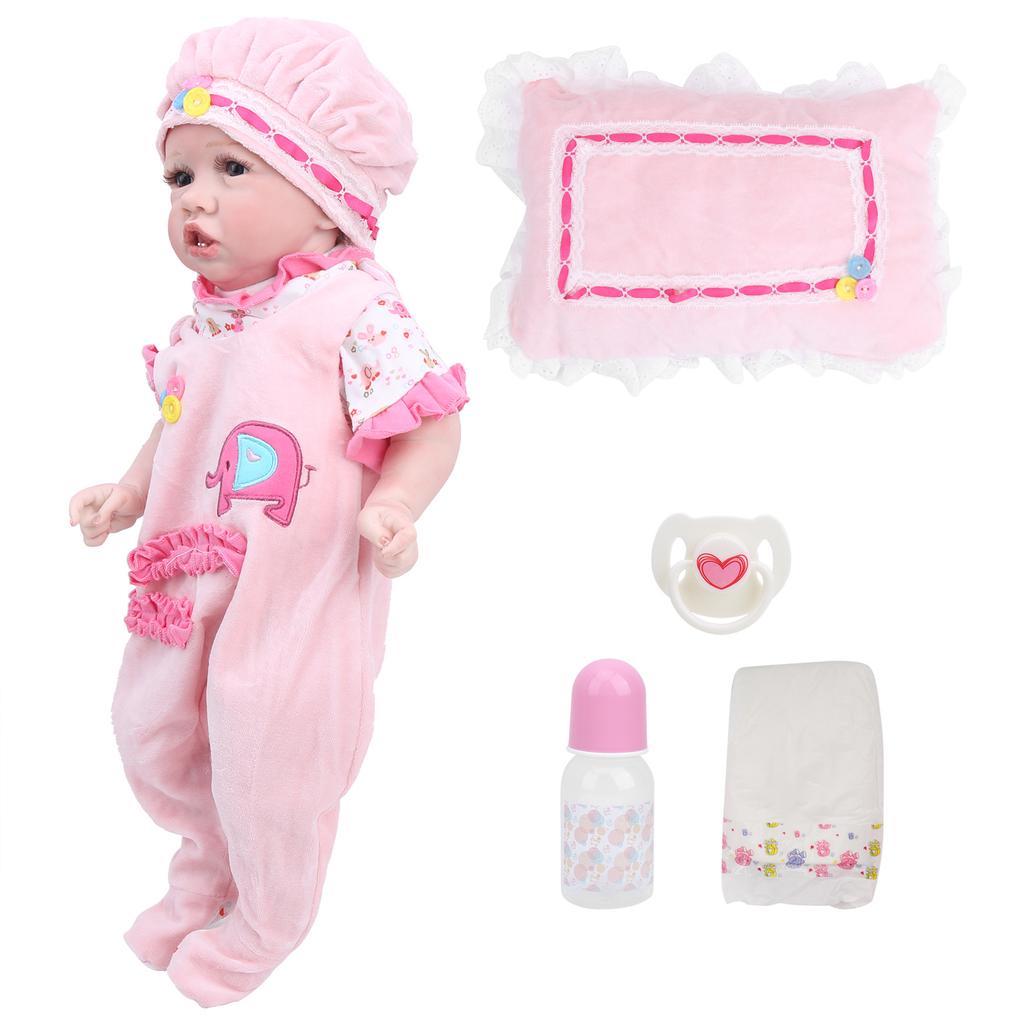 55cm Baby Girl Doll Soft Adorable Full Body Baby Dolls Waterproof Reborn Doll Child Toy