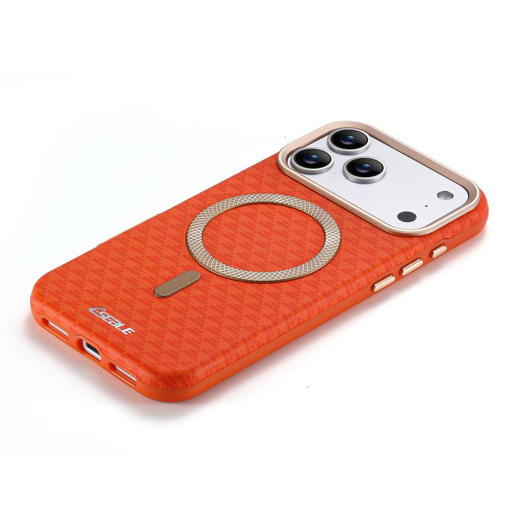 iPhone 17 Pro Max Магнитный защитный чехол с текстурой горы, устойчивый к падениям, премиум-класс
