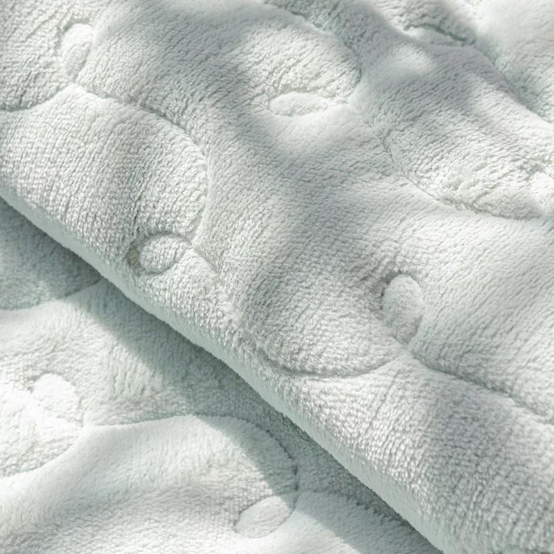 Plush Sofa Cushion Thickened Milk Velvet Little Fresh Sofa Cover Living Room Four-Season Sofa Cushion Simple Modern Non-Slip Mat