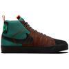 Nike Blazer Mid Premium SB Acclimate Pack - Noble Green Men Sneakers White Safety-Orange Black DC8903-300