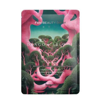 Маска для восстановления кожи с ферментированным шелком и экстрактом гриба «Кровь дракона»