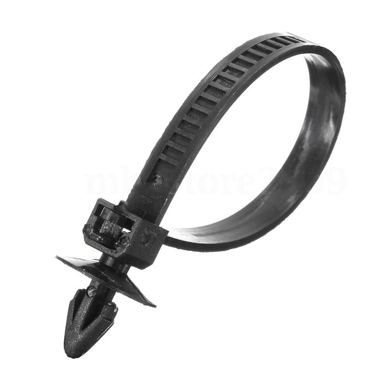 100 шт., крепление с крылышками, кабельные стяжки, ремни, быстроразъемные крепления для проводов для кузова, шасси, крепежные детали