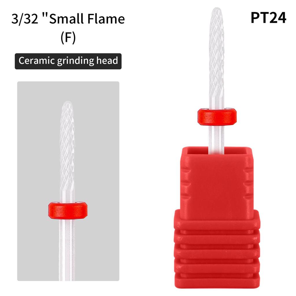 Ceramic Nail Grinding Head - Cuticle Remover & Polisher for Nail Art Tools