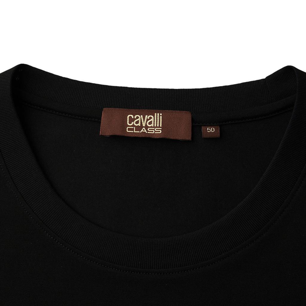 Personalized printed high-end hot stamping: comfortable round neck men's short sleeved T-shirt for spring and summer, skin friendly and comfortable