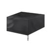 Outdoor Waterproof Dust Proof Patio Furniture Protective Cover Sofa Dining Table (120*120*74cm)