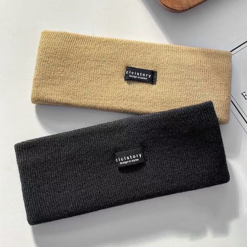 Мода Наружу Универсальная Повязка для Волос Спорт Высокоэластичная Потовпитывающая Повязка на Голову Острая Девочка Тонкая Вязаная Повязка для Волос Головной Убор Женская Мода