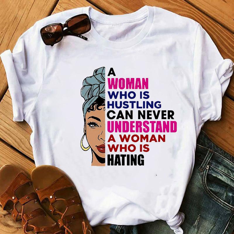 Fashion Casual Girls Letter Graphics Women's T-Shirt Summer Loose Tees 90S Short Sleeve O-Neck Blouses Ladies White Tops Clothes