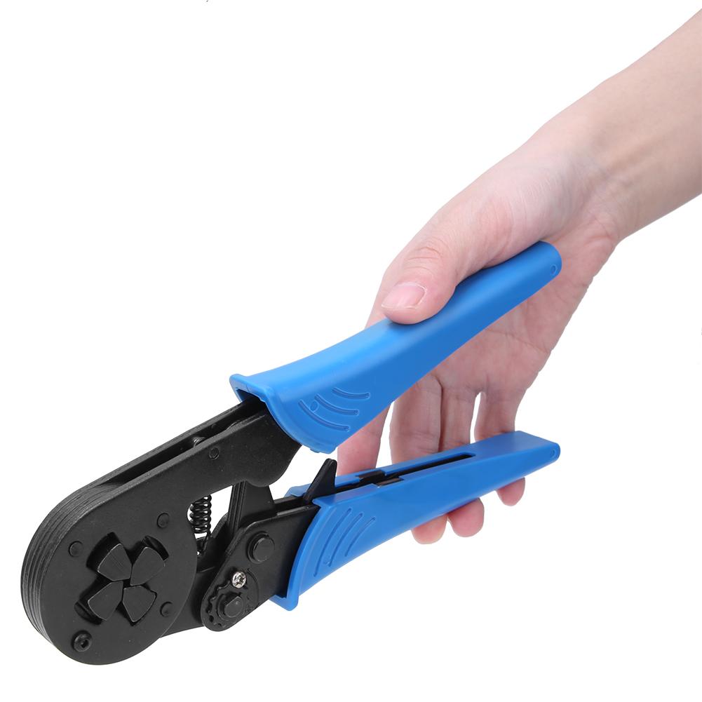 HSC8 Terminal Crimping Pliers Adjustable Tube Terminal Crimper 4.016.0mm AWG105