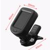 Electronic Tuner High Accuracy Clip On Portable Tuner for Acoustic Guitar Ukulele Bass Violin 12 Equ