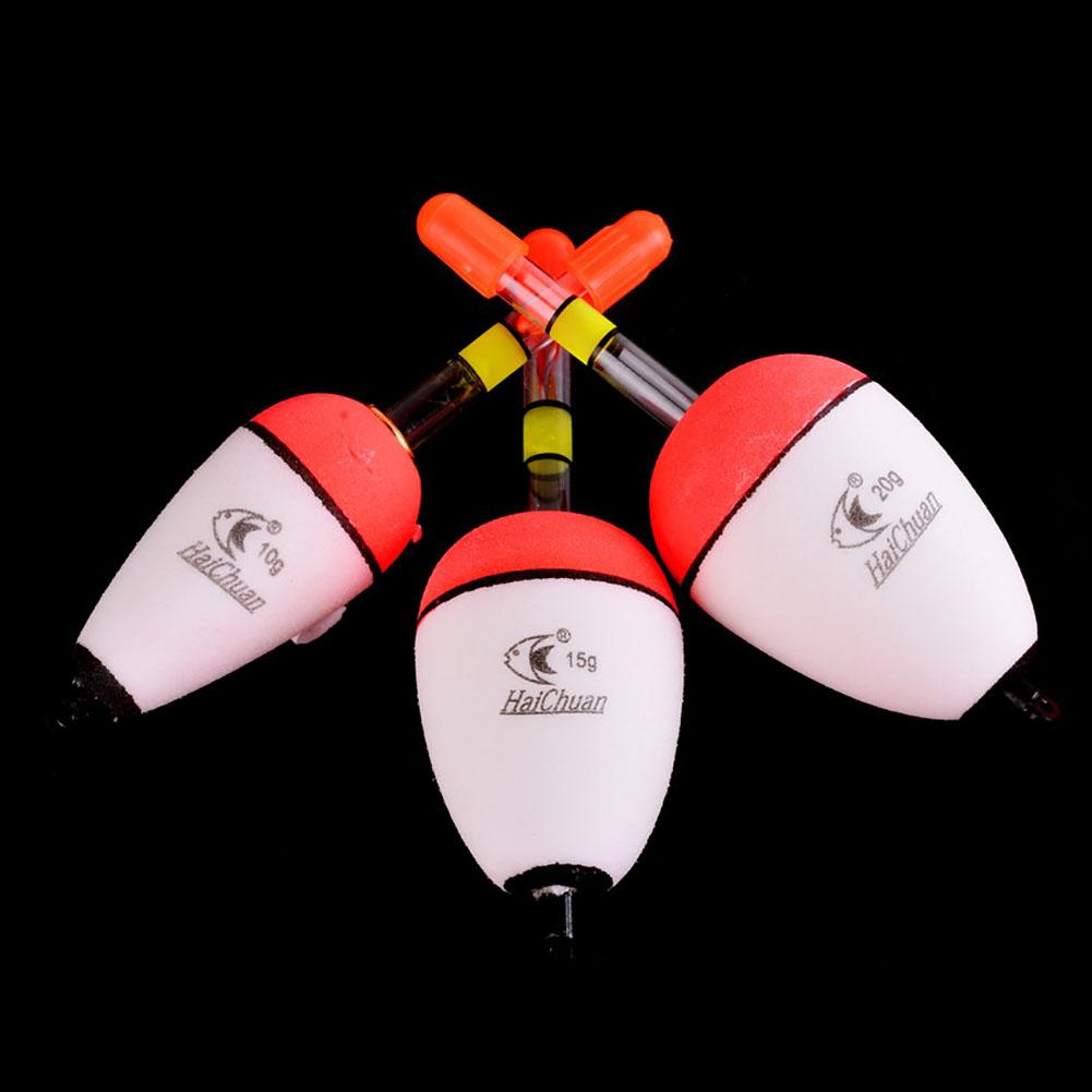 Luminous Foam Bobber 10-100g Multi-size Fishing Floats Fishing Tackle Accessories For Carp Shrimps Bass