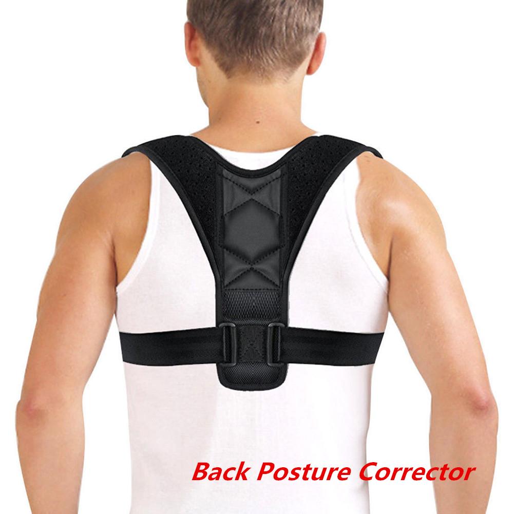 Adjustable Back Posture Corrector Clavicle Spine Back Shoulder Lumbar Brace Support Belt Posture Correction