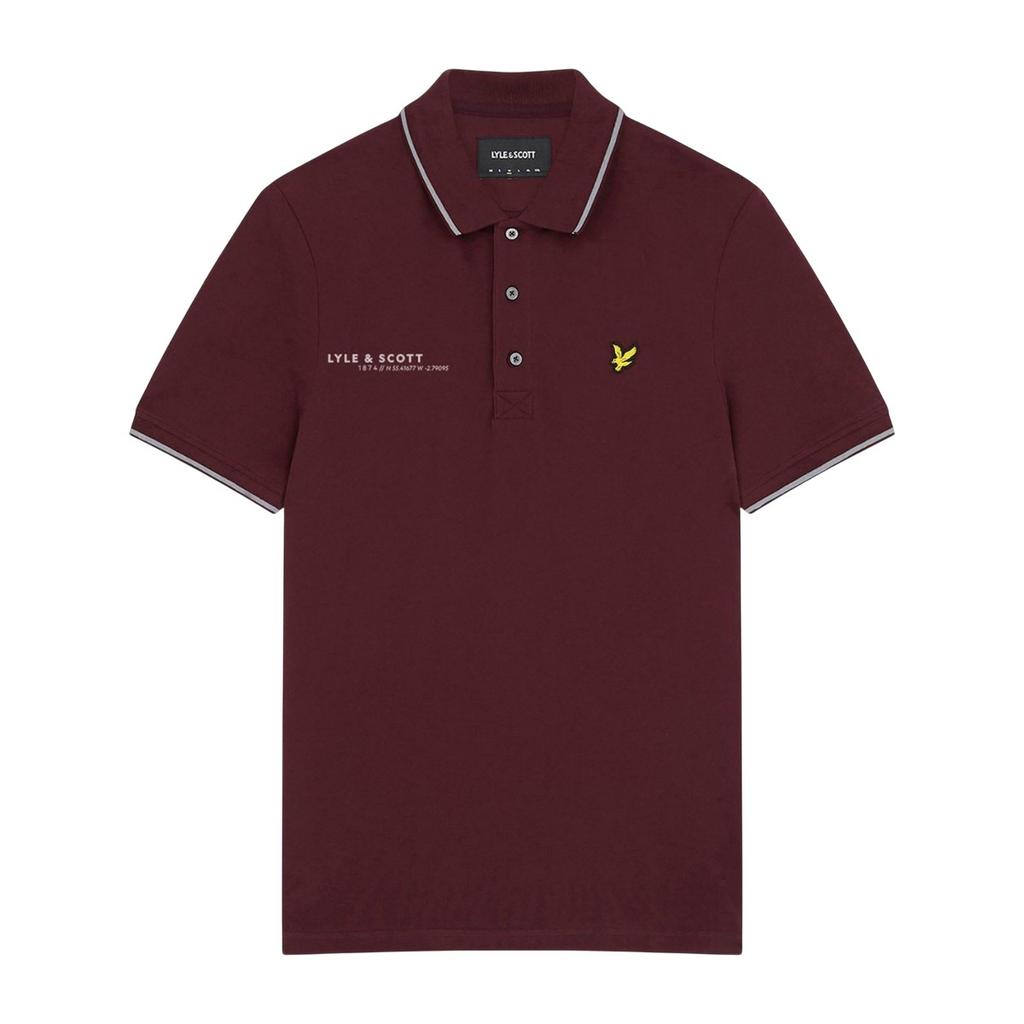 Lyle & Scott Мужская координатная рубашка-поло