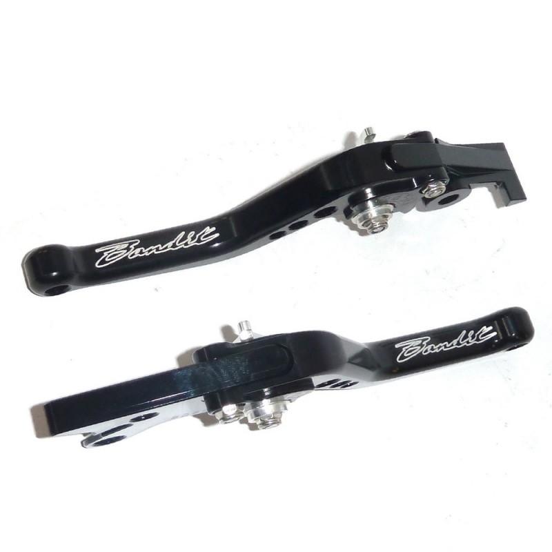 Aluminum Brake Lever Suzuki Bandit GSF1200 Short/Long Style Clutch Handle Adjustable Motorcycle Control
