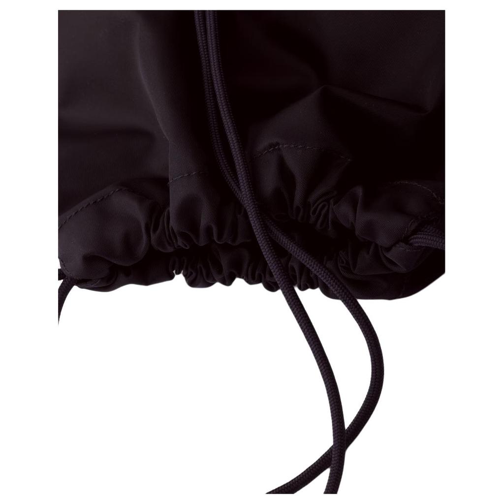 Prada Re-Nylon Drawstring Closure Recycled Polyamide Backpack Unisex Backpack Black 2VZ126_4ECO_F0002_V_OOO