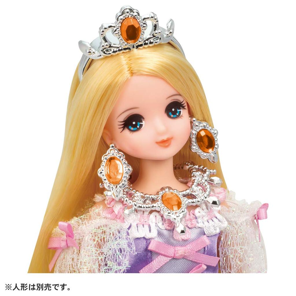 TAKARA TOMY Dreaming Princess Deluxe Jewelry Doll Play Toy Ages 3 and Up Passes Toy Safety Standards ST Mark Certification Licca TAKARA TOMY