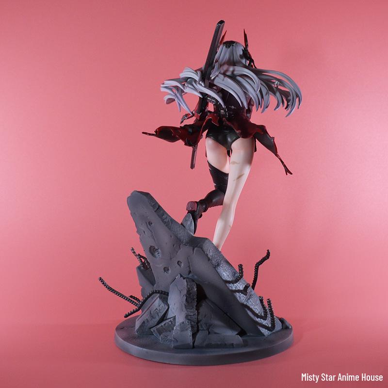 Punishing: Gray Raven - Battle Lucia White Hair Figure