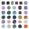 56PCS Colorful Fire Paint Seal Graffiti Stickers Personalized Creative Decoration Phone Water Cup Sealing Stationary Stickers
