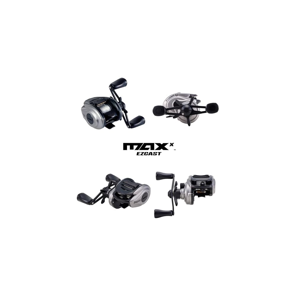 Катушка Abu Garcia Max X EZCAST с мультипликатором Легкая, простая в использовании для начинающих 7.1:1 передаточное число