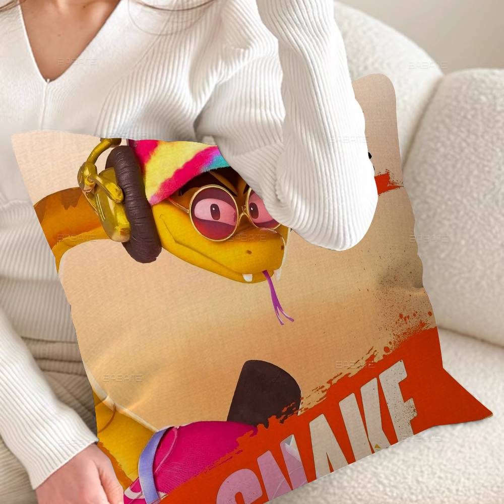 T-The B-Bad G-Guys 2 45*45Cm Cushion Cover Pillow Cover Decor Pillowcase Home Pillowcase For Couch Pillow