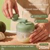 250ml Hand Cranked Three Speed Manual Garlic Mashing Machine Garlic Chop and Pressing Machine Stirring