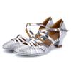 Fashion Women Latin Dance Shoes Waltz Tango Salsa Modern International Standard Dance Shoes Low Heel 4cm Soft Sole Indoor