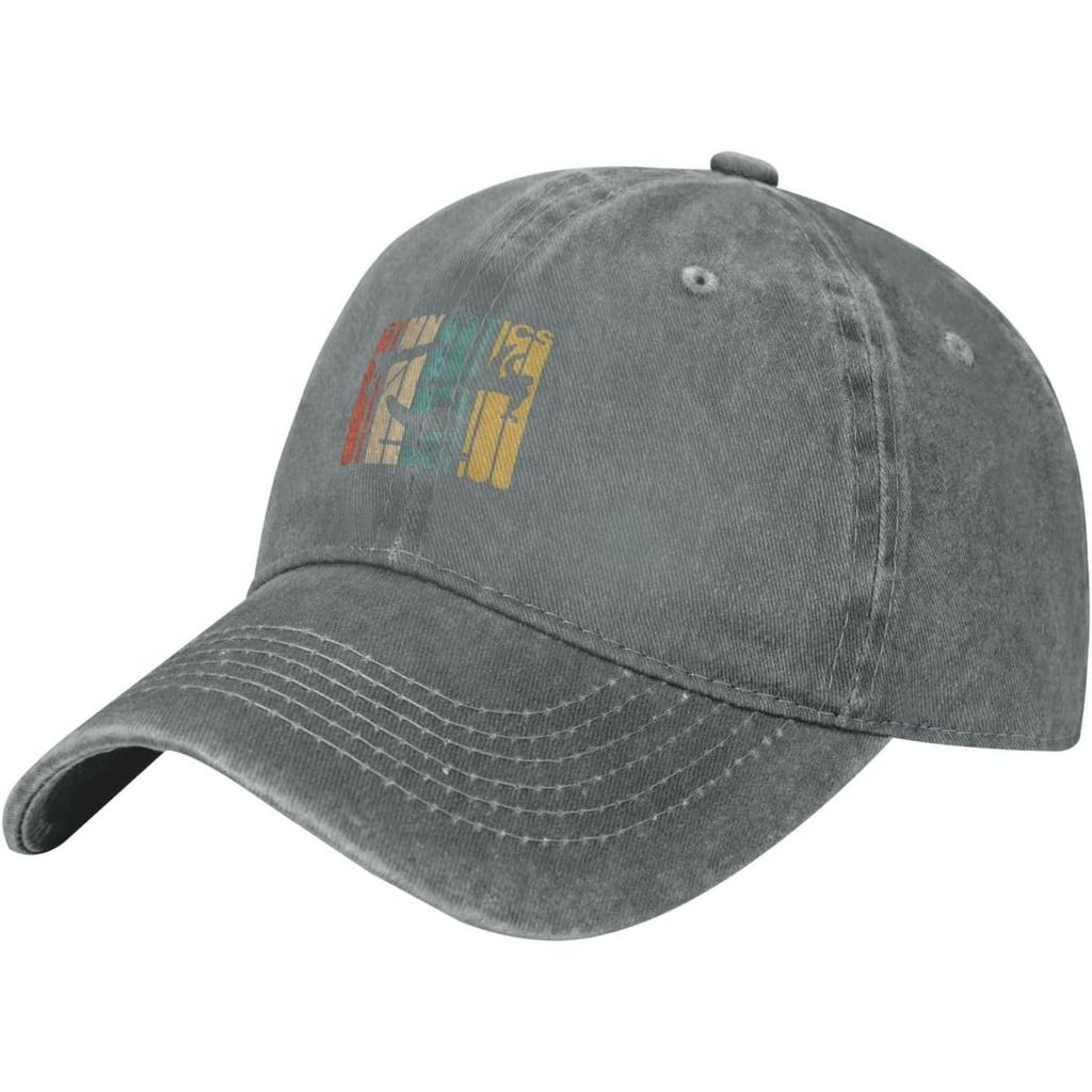 Gymnastics Retro Baseball Cap Washed Cotton Low Profile Adjustable Dad Hat for Unisex Women