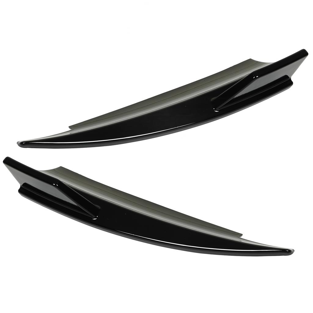 2 шт. Сплиттеры боковые заднего бампера левый и правый глянцево-черные замена для Benz CLA-Class C117 CLA45 AMG Line 2013-2019