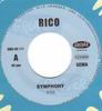 7-дюймовая пластинка RICO RODRIGUEZ Symphony GROVS111 Grover Records Германия Reggae Ska Dub Б/у