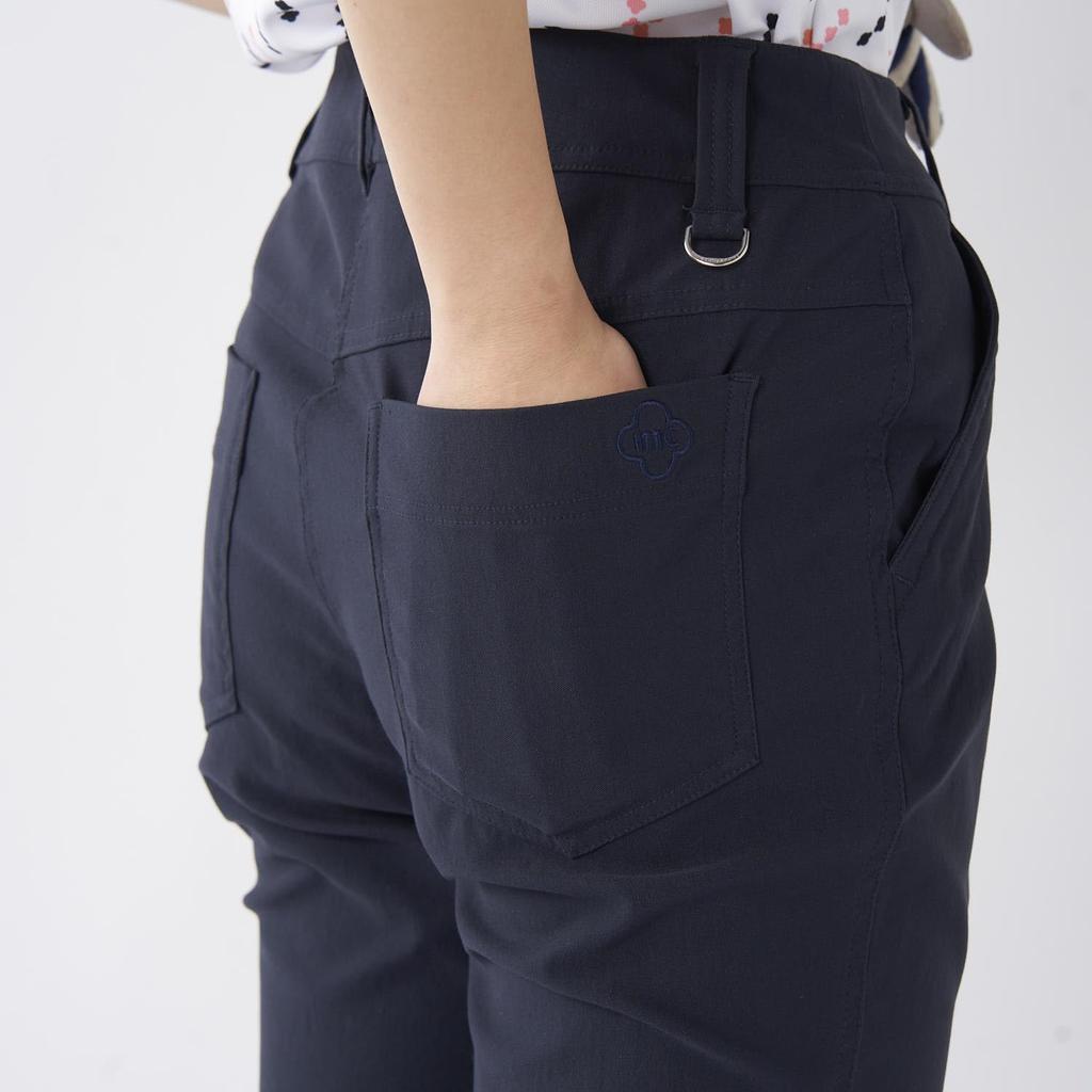 Marie Claire Women's 715372W NV Size L, Beautiful Silhouette Cropped Pants