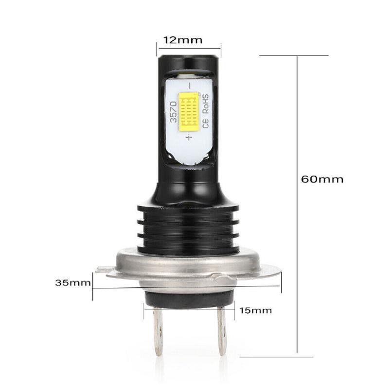 80 Вт Автомобильные светодиодные лампы для фар и противотуманных фар H1 H3 H4 H7 9005 1156