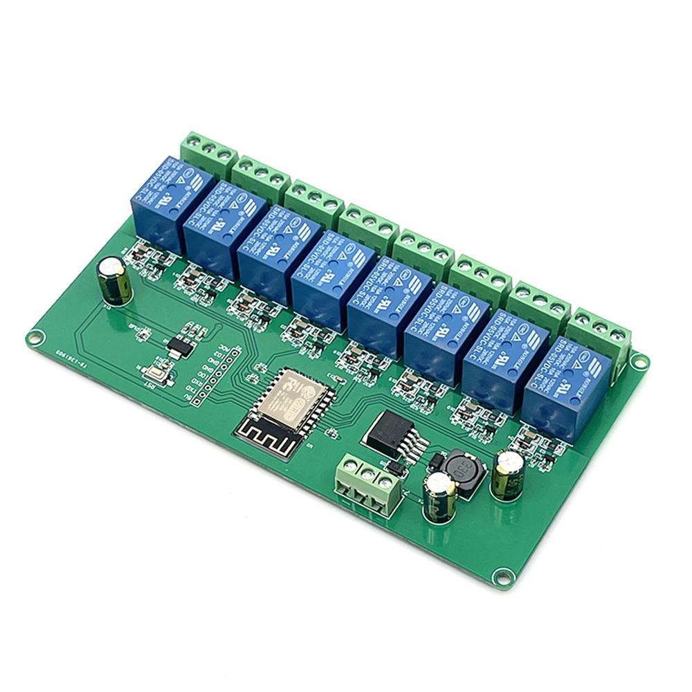 5 В/8-80 В ESP8266 беспроводной WIFI 1 2 4 8-канальный релейный модуль ESP-12F Wifi макетная плата для Arduino AC/DC модуль питания