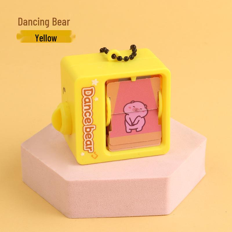 Творческий мультяшный брелок-книжка-раскладушка Капибара: Милая подвеска в виде питомца и брелок для школьной сумки