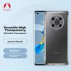 Snowkids Transparent Phone Case for Huawei Mate40, TPU Shockproof Soft Protective Cover, Ultra-Thin Trendy Simple Design for Men And Wome