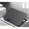 Складная охлаждающая подставка для ноутбука с двойным вентилятором и 2 USB-портами, регулируемая по высоте, эргономичная подставка для ноутбука, подставка для планшетов