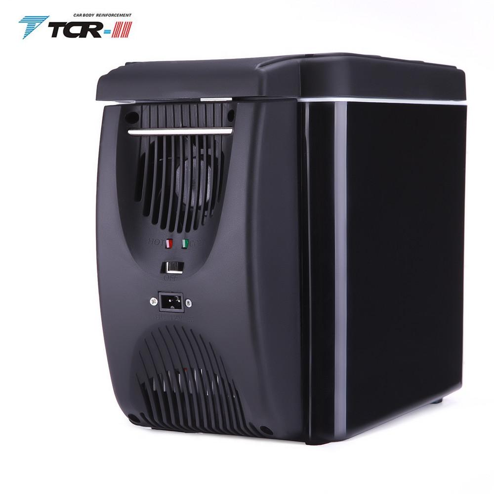 TTCR-II Portable Cooler 6L Mini Fridge DC12V Car Refrigerator Student Dormitory Cooling Box Touch Freezer Silent Auto Fridge