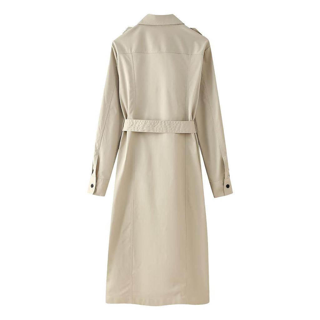 Autumn/Winter 2024 Women's Fashion Trench Coat Dress 6465