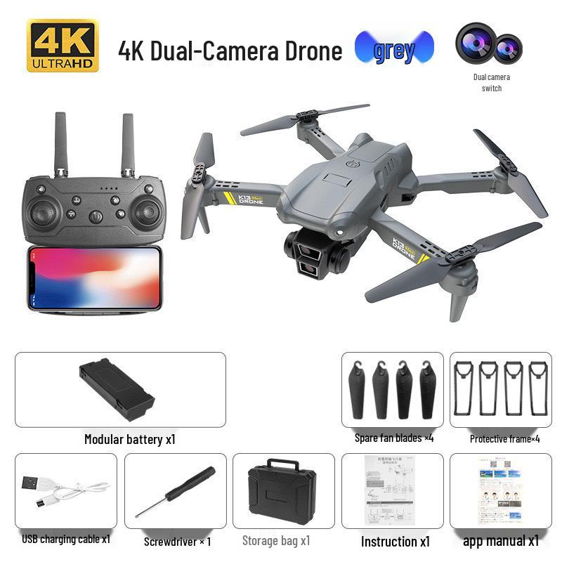 8K Foldable Brushless Drone with Long Battery & Shockproof Design