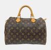 [Pre-Owned] Speedy 30 Elegant Compact Fashionable Commuter Classic Monogram Coated Canvas With Leather Trim Pillow Bag - Good #1AWJA1L