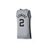 Nike Баскетбольная майка Kawhi Leonard Statement Graphic Loose Breathable для мужчин, серая 877224-007